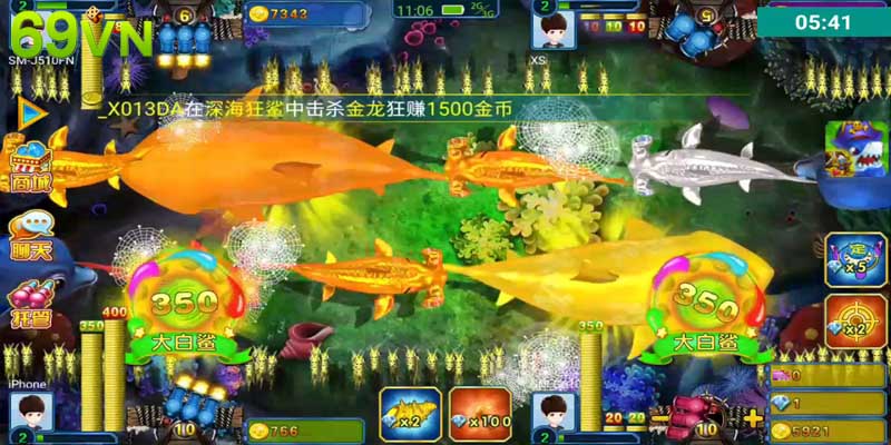 Một số sinh vật thường xuất hiện trong game bắn cá đổi xu