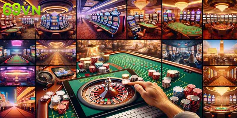 Sảnh live casino tại 69VN sở hữu vô số ưu điểm vượt trội